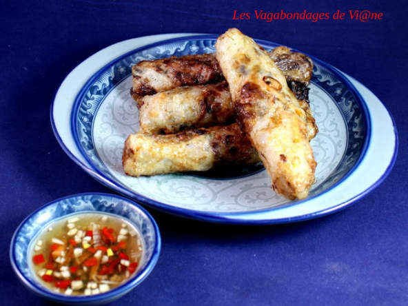 Nems au porc à la poêle ou à la friteuse