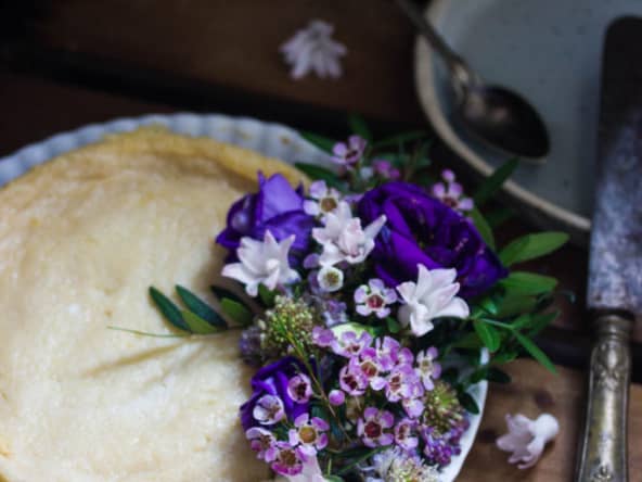 Cheesecake au citron végétalien