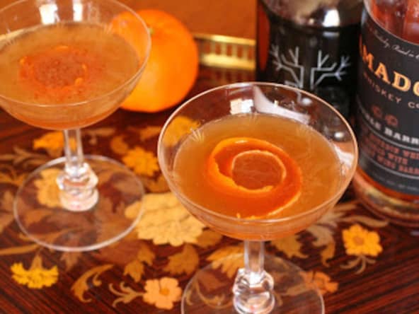 Cocktail Shot Gun au bourbon