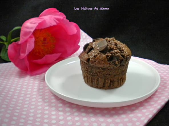 Muffins américains au chocolat super moelleux