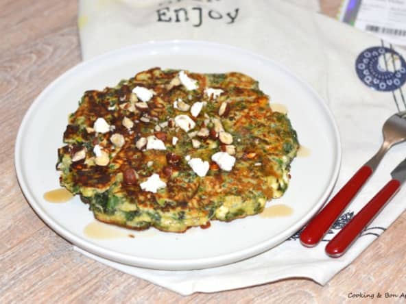 Dutch Pancakes – pancakes hollandais épinard féta