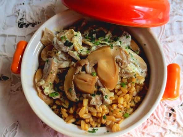 Gruau de Sarrasin aux Cèpes