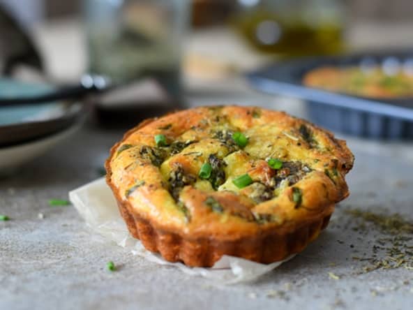 Quiche aux asperges sans pâte