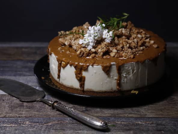 Bavarois crunchy speculos et mascarpone