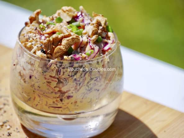 Crudités à l'aïoli épicée, riche en omégas 3 et 9