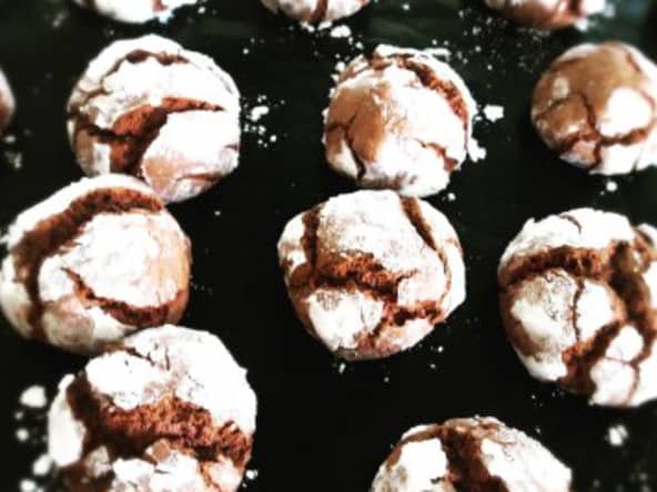 Mes crinkles au chocolat