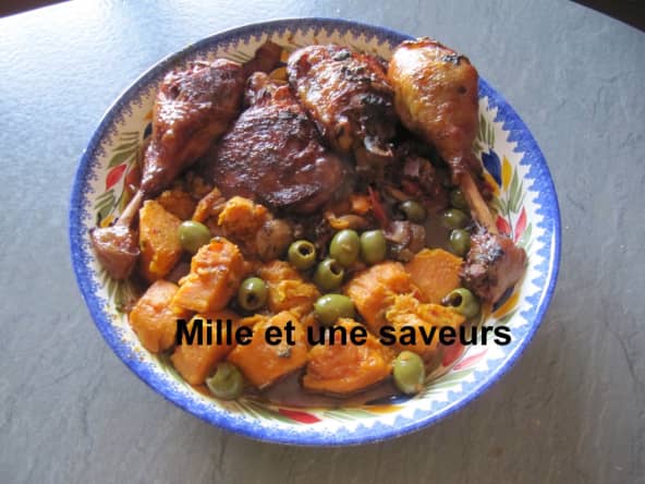 Poulet olives 