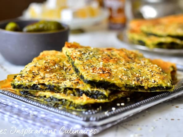 Borek Turc aux épinards et feta, recette ramadan facile