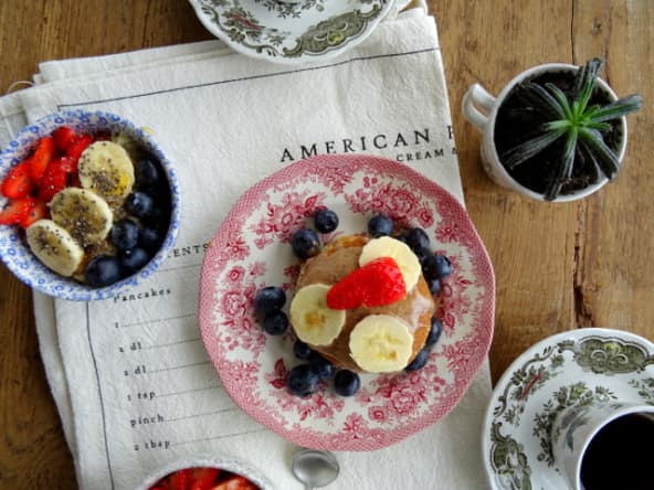 Porridge et  Pancakes aux graines de Chia