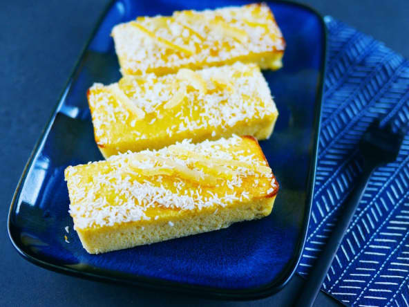 Moelleux coco-yuzu inspirés de la cuisine japonaise