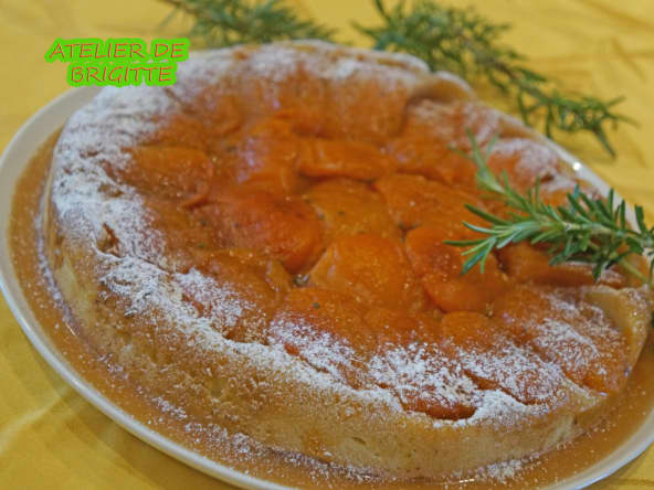 Tatin Abricots et Romarin : une tarte aux accents méditerranéens