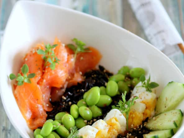 Power Bowl au riz vénéré