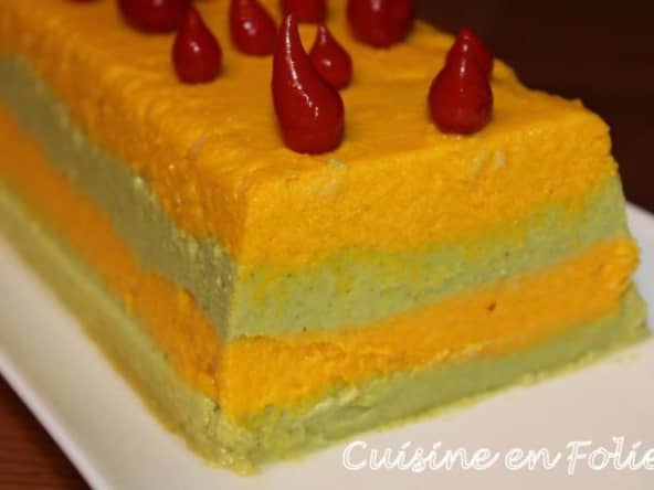 Terrine aux deux légumes