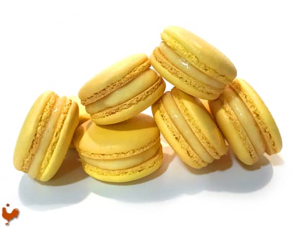 Les «toujours appréciés» Macarons Citron de M.O.F Stéphane Glacier