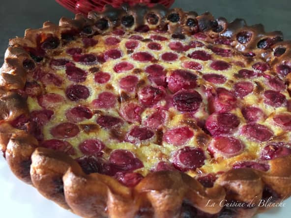 Clafoutis aux cerises de mon jardin