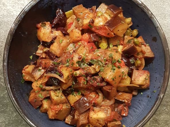 Caponata sicilienne 