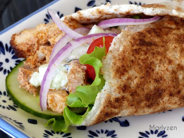 Gyros : sandwich à la grecque