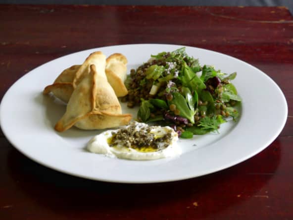 Fatayer ou chausson au pourpier