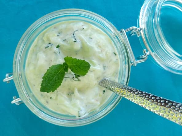 Recette rapide de tzatziki grec