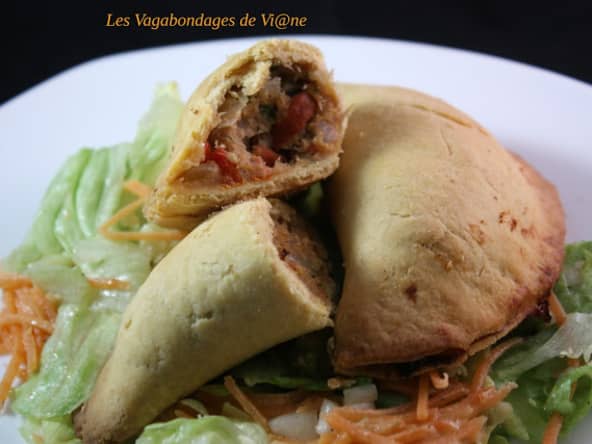 Empanadillas au thon, chorizo et pomme de terre