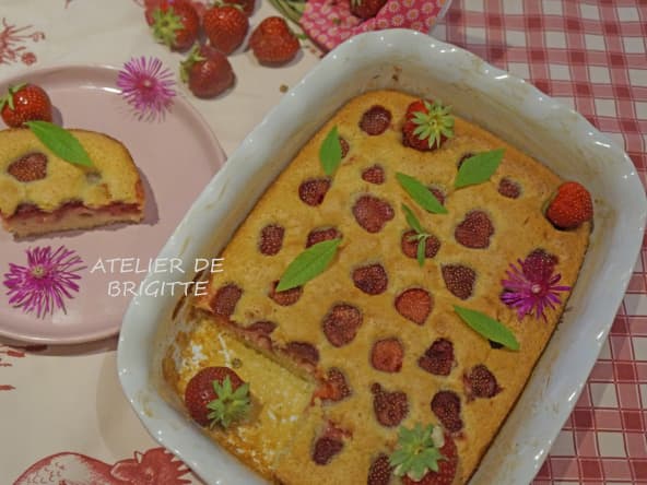 Gourmandise à la fraise