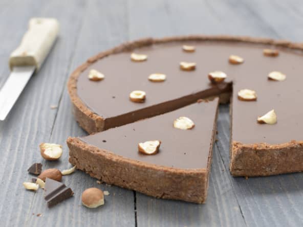 Tarte sans gluten chocolat