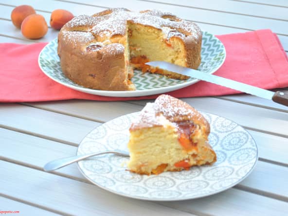 Gâteau aux abricots