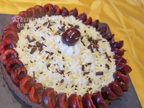 Une tarte comme une Forêt noire