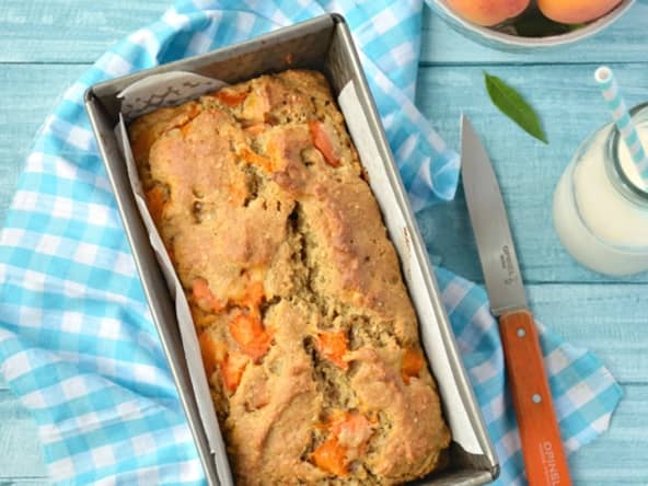 Cake aux abricots