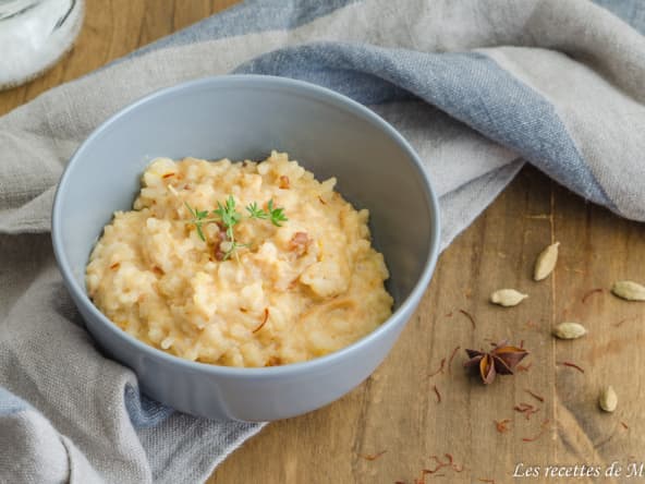 Riz crémeux aux épices