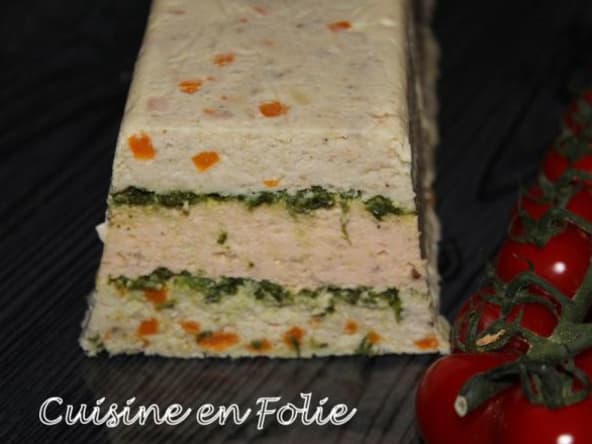 Terrine au poisson et aux légumes