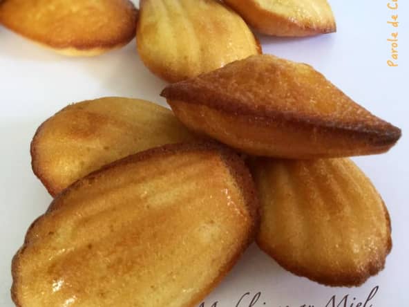 Madeleines au Miel et à l'Orange