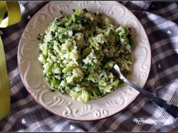Risotto fava et bisi