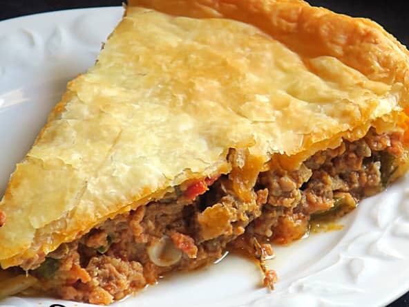 Tourte à la viande et aux légumes