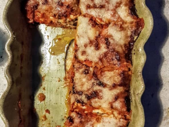 Melanzane (aubergines) alla parmigiana comme en Sicile