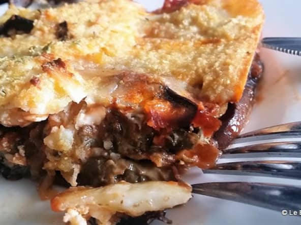 Gratin d'Aubergines avec Ricotta salée