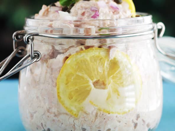 Recette des rillettes de thon au fromage frais