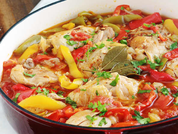 Recette poulet basquaise facile