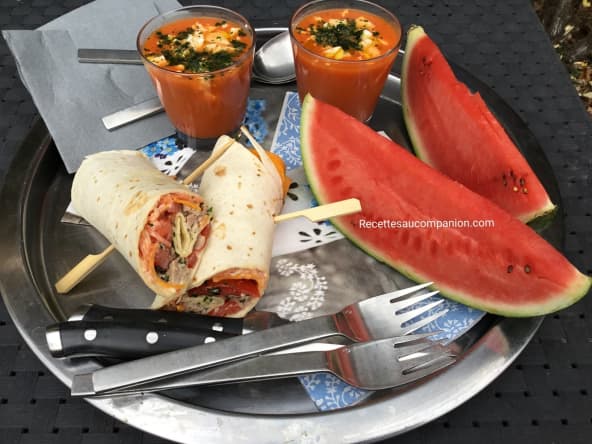 Menu d’été au companion thermomix