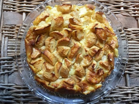 Flognarde aux pommes