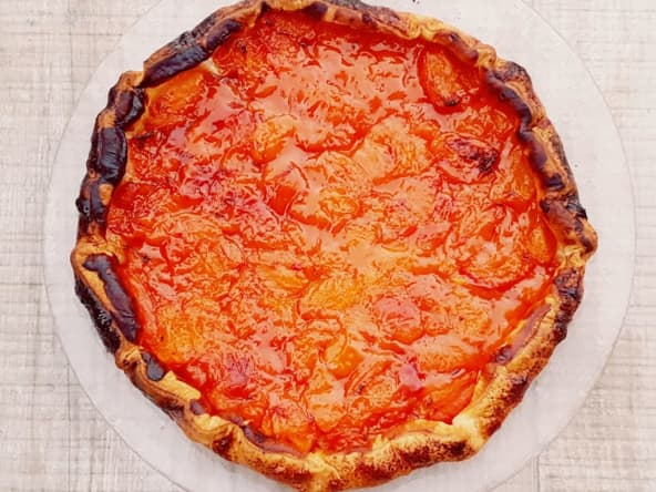 Tarte fine abricot lavande selon Yotam Ottolenghi