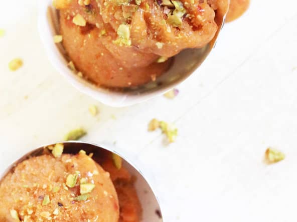 Sorbet abricot ultra-hyper-mega easy