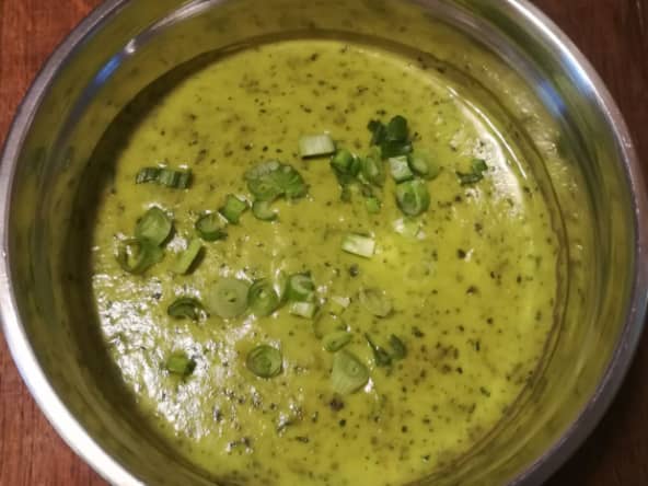 Soupe froide aux courgettes de Gut