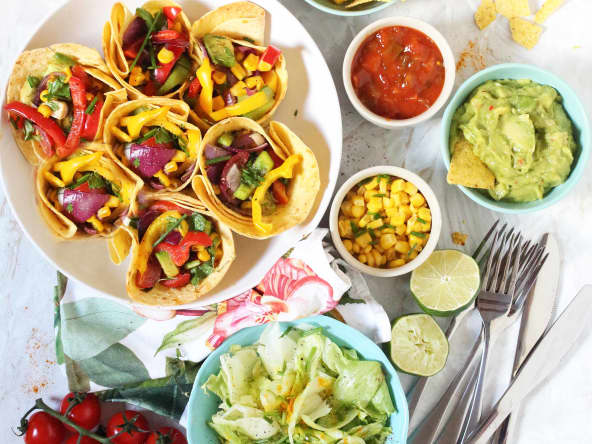 Recette de tortillas façon cupcake