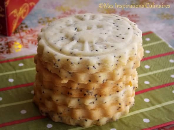 Biscuits citron et graines de pavot
