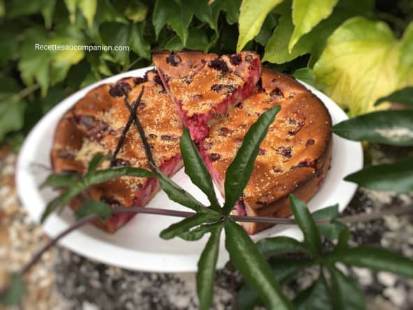 Clafoutis aux framboises