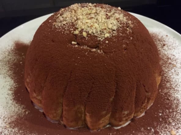 Zuccotto semifreddo aux 2 chocolats : une recette italienne