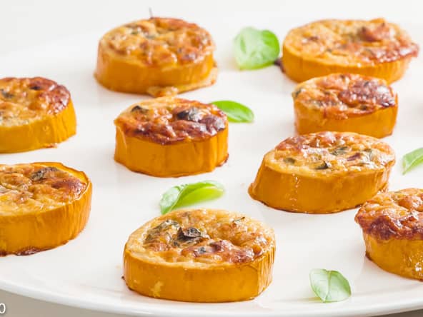 Courgettes farcies au comté