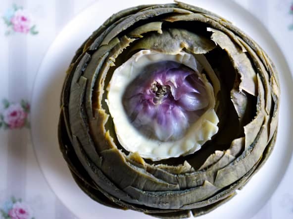 Artichaut à la vinaigrette (cuisson des artichauts)