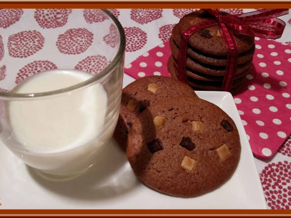 Cookies au chocolat.